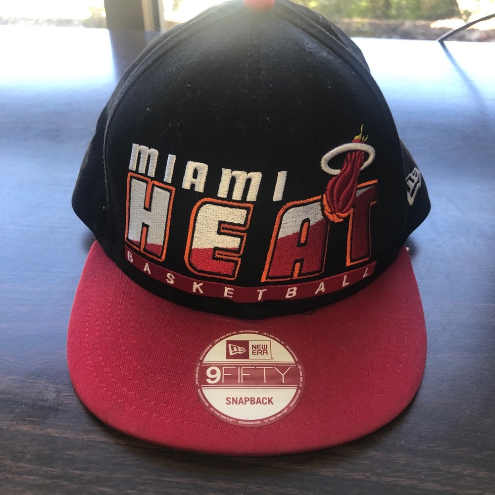 Vintage Miami Heat Basketball Cap